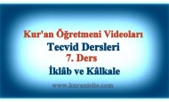 Tecvid dersleri 7 Ders, İkâb ve Kalkale