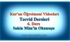 Tecvid dersleri 6 Ders, Sakin Mimin okunuşu