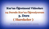 Kur’an Öğretmeni Videoları, 3. Ders