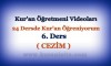 Kur’an Öğretmeni Videoları 6. DERS