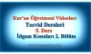 Tecvid dersleri 5 Ders, İdgam Konuları 2. Bölüm